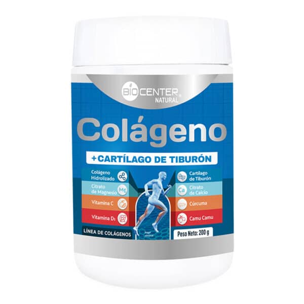 Colágeno + Cartílago de Tiburón x 200 g