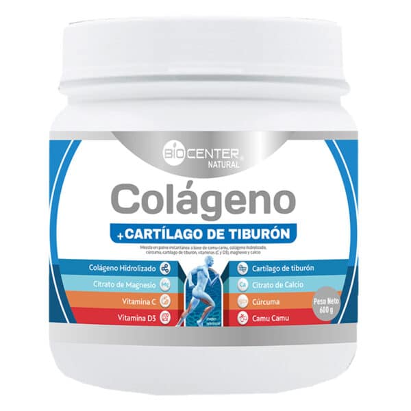 Colágeno + Cartílago de Tiburón x 600 g
